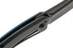 Couteau pliant Kershaw Reverb XL KS.1225 manche en fibre de carbone et G10 bleu/noir 10,9cm
