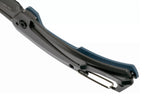 Couteau pliant Kershaw Reverb XL KS.1225 manche en fibre de carbone et G10 bleu/noir 10,9cm