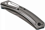 Couteau pliant Kershaw Reverb XL KS.1225 manche en fibre de carbone et G10 bleu/noir 10,9cm