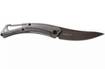 Couteau pliant Kershaw Reverb XL KS.1225 manche en fibre de carbone et G10 bleu/noir 10,9cm