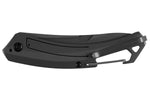 Couteau pliant Kershaw Reverb XL KS.1225 manche en fibre de carbone et G10 bleu/noir 10,9cm