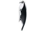 Tire-bouchon sommelier Alessi Parrot design par Alessandro Mendini - Noir