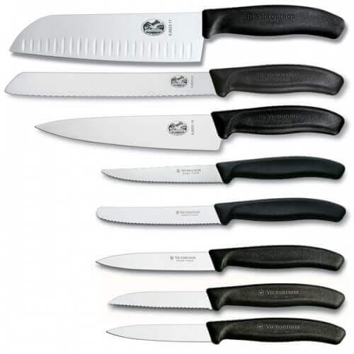 Bloc 8 couteaux de cuisine SwissClassic Victorinox 6.7173.8