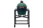 Pack Big Green Egg Large barbecue + convEGGtor + table modulaire + 4 roulettes