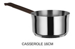 Batterie de cuisine Alessi Edo 7 pièces acier inox 18/10 design par Patricia Urquiola