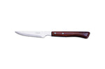 Couteau à steak Arcos Gregorio manche bois lame crantée 11cm