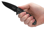 Couteau pliant Kershaw Filter KS.1306BW manche en acier + finition blackwashed 11,4cm