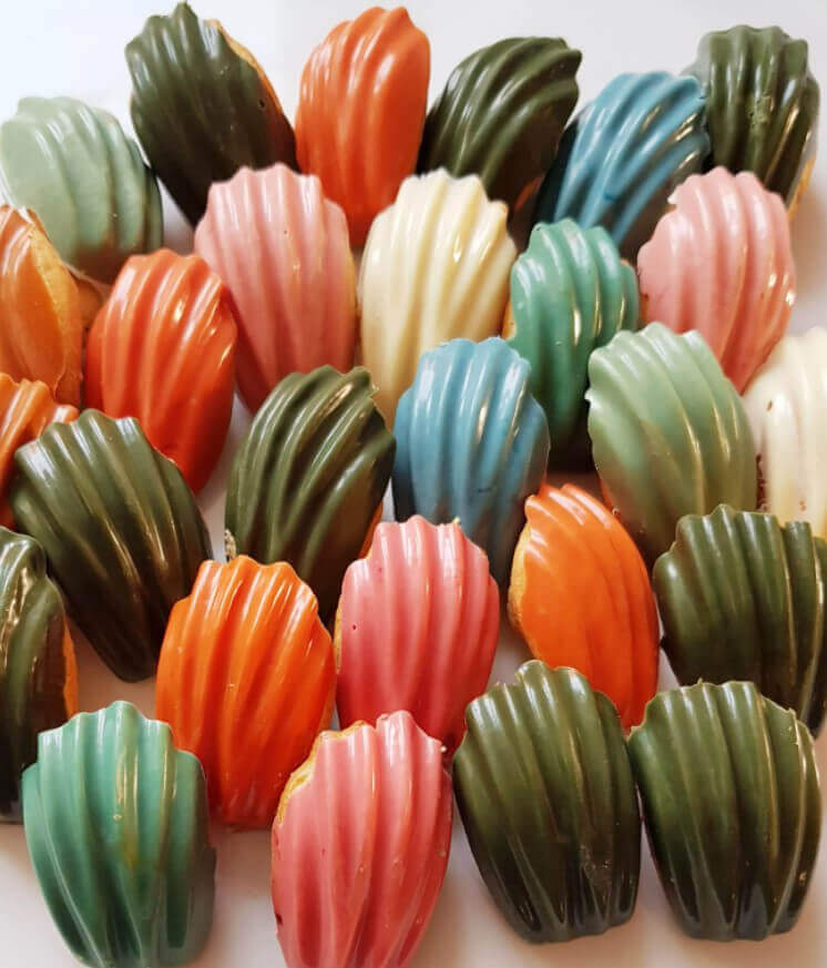 Plaque à madeleines en silicone De Buyer Elastomoule 8 ou 9 alvéoles