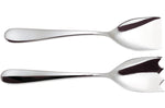 Couverts à salade Alessi Nuovo Milano 26cm inox 18/10 design par Ettore Sottsass