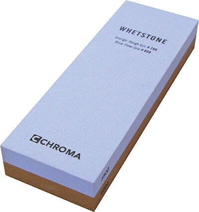 Pierre à aiguiser Chroma double face grains 200/800