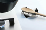 Repose-cuillère Alessi Blip acier inox 18/10 design par LPWk et Paolo Gerosa
