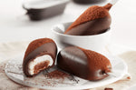 Set de 4 moules à glace Lékué Classic Creamy + pot en silicone noir