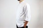 Veste de cuisine unisexe Egochef Rex blanche 100% coton à manches longues