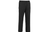 Pantalon de cuisine unisexe Egochef Evo noir polyester et coton