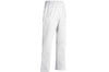 Pantalon de cuisine unisexe Egochef Nurse blanc 100% coton