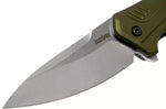 Couteau pliant Kershaw Link Olive KS.1776OLSW manche en aluminium anodisé vert 11,2cm