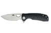 Couteau pliant Honey Badger Flipper Small 01HO008 manche nylon / fibres de verre noir 9,4cm