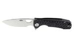 Couteau pliant Honey Badger Flipper Small 01HO008 manche nylon / fibres de verre noir 9,4cm