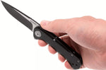 Couteau pliant Kershaw Showtime KS.1955 manche en acier inox noir 10,2cm