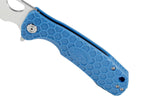 Couteau pliant Honey Badger Flipper Large 01HO040 manche nylon / fibres de verre bleu 11,7cm