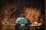 Tablettes latérales en bois d'acacia pour barbecue Big Green Egg Medium
