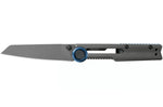 Couteau pliant Kershaw Decibel KS.2045 manche squelette en acier inox gris 9,6cm