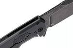 Couteau pliant Kershaw Cannonball KS.2061 blackwash manche en acier gris 11,4cm