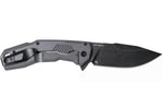 Couteau pliant Kershaw Cannonball KS.2061 blackwash manche en acier gris 11,4cm