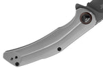 Couteau pliant Kershaw Believer KS.2070 manche en acier inox gris 10,7cm + clip de poche réversible