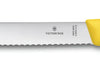 Couteau à pain lame 21cm manche jaune Victorinox 6.8636.21L8