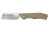 Couteau pliant Gerber Flatiron Folding Cleaver GE003686 manche en G10/acier 12cm