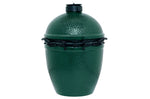 Pack Big Green Egg Large barbecue + convEGGtor + table modulaire + meuble d'extension + 6 roulettes