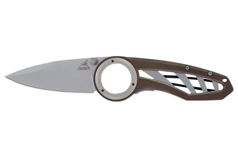 Couteau pliant Gerber Remix GE003640 manche squelette en aluminium anodisé 11,3cm