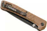 Couteau pliant Gerber Zilch GE001881 blackwashed manche en nylon/fibres de verre coyote 10,3cm