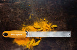 Râpe-zesteur Microplane Premium Classic Jaune Moutarde - 20,3cm