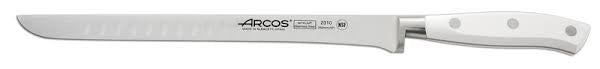 Couteau à jambon forgé Riviera White Arcos lame flexible 25cm acier NITRUM®