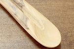 Cuillère à goûter Bérard faite main en olivier 25cm
