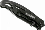 Couteau pliant Gerber Paraframe I Tanto GE003628 manche squelette en acier inox noir 10,5cm