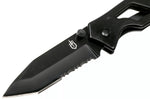 Couteau pliant Gerber Paraframe I Tanto GE003628 manche squelette en acier inox noir 10,5cm