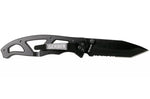 Couteau pliant Gerber Paraframe I Tanto GE003628 manche squelette en acier inox noir 10,5cm