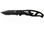Couteau pliant Gerber Paraframe I Tanto GE003628 manche squelette en acier inox noir 10,5cm