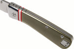 Couteau pliant Gerber Straightlace GE001663 manche en aluminium vert 10,1cm