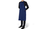 Tablier de cuisine homme DutchDeluxes en coton avec 5 poches - Bleu marine