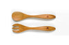 Couverts à salade Bérard Terra faits main en olivier 31,5cm