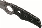 Couteau pliant Gerber Remix Tactical GE003641 lame Tanto manche troué en G10 noir 12cm