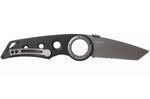 Couteau pliant Gerber Remix Tactical GE003641 lame Tanto manche troué en G10 noir 12cm