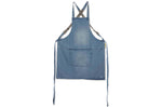 Tablier de cuisine à bretelles DutchDeluxes en coton - Bleu
