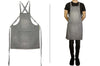 Tablier de cuisine à bretelles DutchDeluxes en coton - Gris