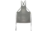 Tablier de cuisine à bretelles DutchDeluxes en coton - Gris