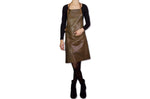 Tablier de barbecue DutchDeluxes en cuir - Marron